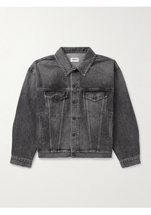 AGOLDE - Stefano Denim Trucker Jacket - Men - Gray - XS