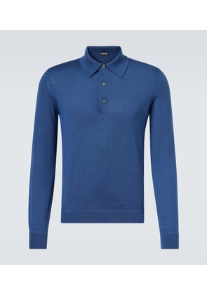 Tom Ford Cashmere and silk polo sweater