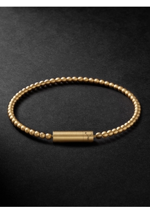 Le Gramme - Le 15 18-Karat Gold Beaded Bracelet - Men - Gold - M