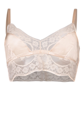 Dolce & Gabbana Triangle Powder Bralette
