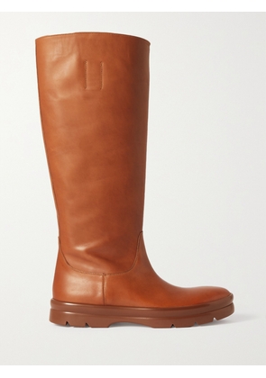 The Row - Billie Leather Knee Boots - Brown - IT35,IT36,IT36.5,IT37,IT37.5,IT38,IT38.5,IT39,IT39.5,IT40,IT40.5,IT41,IT41.5,IT42