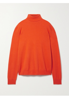 The Row - Ciba Cashmere Turtleneck Sweater - Orange - x small,small,medium,large,x large