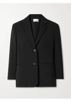 The Row - Essentials Schoolgirl Wool-blend Cady Blazer - Black - US0,US2,US4,US6,US8,US10,US12,US14