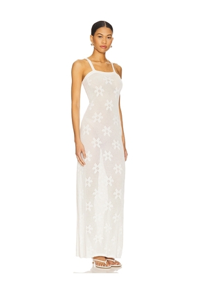 BEACH RIOT Conrad Dress in White. Size L. Also in XL, XS.