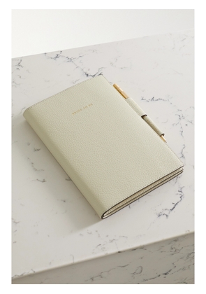 Anya Hindmarch - Wedding Embossed Textured-leather Journal - Off-white - One size
