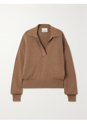 Isabel Marant - Galix Knitted Polo Shirt - Brown - FR 34,FR 36,FR 38,FR 40,FR 42,FR 44