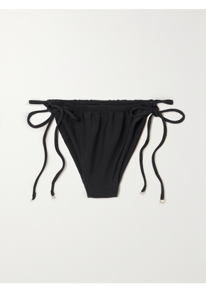 Faithfull - + Net Sustain Pacific Stretch-econyl Bikini Briefs - Black - x small,small,medium,large,x large,xx large