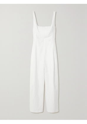 Stella McCartney - Woven Jumpsuit - White - IT34,IT36,IT38,IT40,IT42,IT44,IT46,IT48
