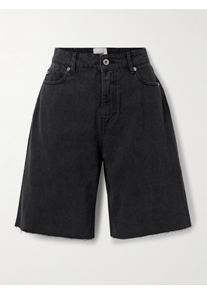 HALFBOY - Denim Shorts - Black - 24,25,26,27,28,29,30,31,32