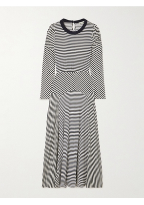RIXO - Cerise Striped Stretch-jersey Midi Dress - Multi - UK 6,UK 8,UK 10,UK 12,UK 14,UK 16,UK 18,UK 20