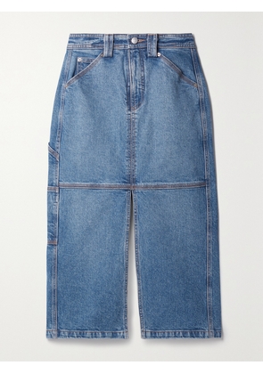 A.L.C. - Alden Denim Midi Skirt - Blue - US0,US2,US4,US6,US8,US10,US12,US14