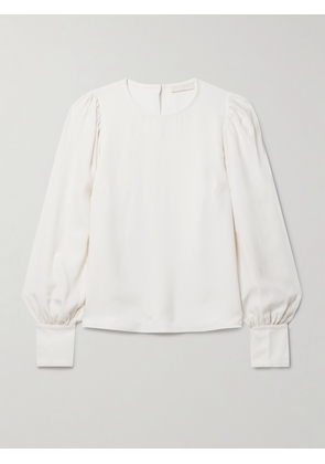 Ulla Johnson - Lilliana Crepe De Chine Blouse - White - US00,US0,US2,US4,US6,US8,US10,US12