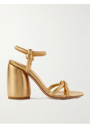 Gianvito Rossi - 95 Metallic Leather Sandals - Gold - IT35,IT36,IT36.5,IT37,IT37.5,IT38,IT38.5,IT39,IT39.5,IT40,IT40.5,IT41,IT41.5,IT42