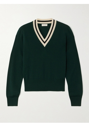 Dries Van Noten - Merino Wool Sweater - Green - x small,small,medium,large
