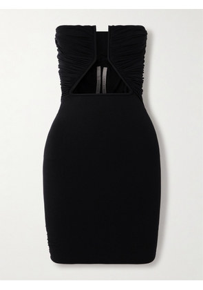 Rick Owens - Recycled Stretch-jersey Mini Dress - Black - IT38,IT40,IT42,IT44,IT46,IT48
