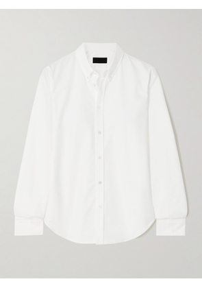 Nili Lotan - Dyllan Cotton Shirt - White - x small,small,medium,large,x large