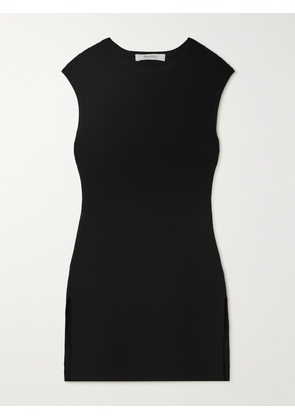 Max Mara - Leisure Soldino Ribbed-knit Tank - Black - x small,small,medium,large,x large