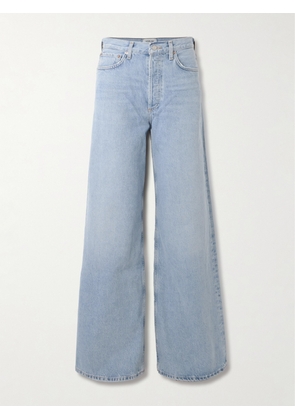 AGOLDE - Dame High-rise Wide-leg Jeans - Blue - 23,24,25,26,27,28,29,30,31,32