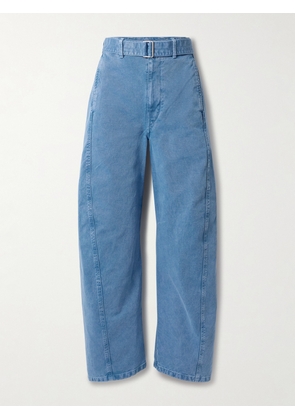 LEMAIRE - Twisted Belted Mid-rise Barrel-leg Jeans - Blue - xx small,x small,small,medium,large,x large