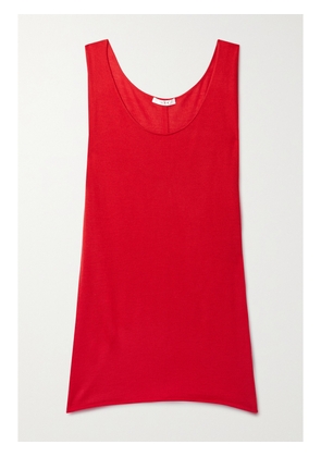 The Row - Gannon Cashmere And Silk-blend Tank - Red - x small,small,medium,large,x large