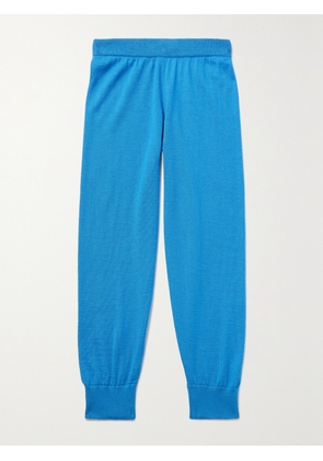 THE ROW KIDS - Louie Cashmere And Silk-blend Track Pants - Blue - 2 years,8 years,6 years,4 years,10 years