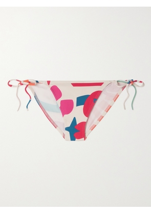 Eres - Effigie Sable Printed Bikini Briefs - White - FR 36,FR 38,FR 40,FR 42,FR 44
