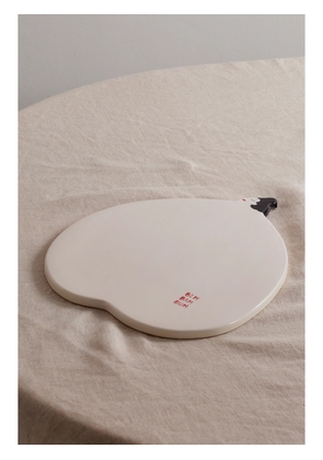 LAETITIA ROUGET - Medium Ceramic Tile - Cream - One size