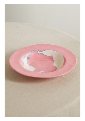 LAETITIA ROUGET - 26cm Ceramic Dinner Plate - Pink - One size