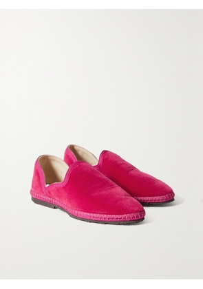 THE ROW KIDS - Friulane Velvet Slippers - Pink - IT 28,IT 29,IT 30,IT 31,IT 32,IT 33,IT 34,IT 35