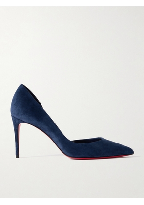 Christian Louboutin - Iriza 85 Suede Pumps - Blue - IT36,IT36.5,IT37,IT37.5,IT38,IT38.5,IT39,IT39.5,IT40,IT40.5,IT41,IT41.5,IT42