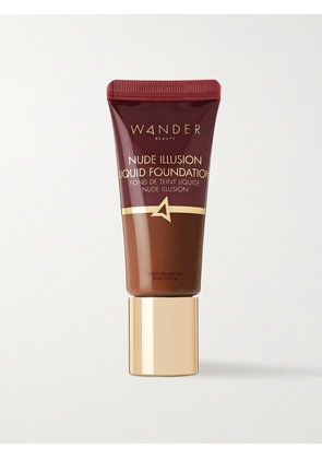 WANDER BEAUTY - Nude Illusion Liquid Foundation - Rich Deep - Neutrals - One size