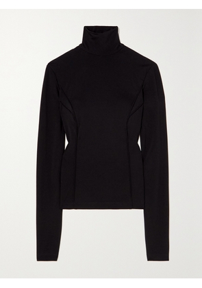 Givenchy - Cutout Stretch-jersey Turtleneck Top - Black - FR 34,FR 36,FR 38,FR 40,FR 42,FR 44