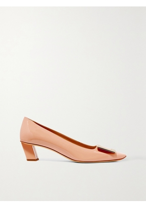 Roger Vivier - Belle Vivier Patent-leather Pumps - Pink - IT34,IT34.5,IT35,IT35.5,IT36,IT36.5,IT37,IT37.5,IT38,IT38.5,IT39,IT39.5,IT40,IT40.5,IT41,IT41.5,IT42