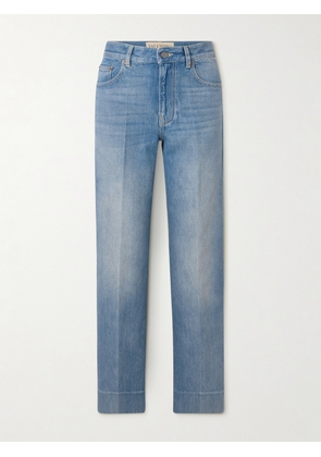 Valentino Garavani - Mid-rise Straight-leg Jeans - Blue - 24,25,26,27,28,29,30,31,32