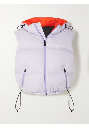 Aztech Mountain - Snowbird Hooded Quilted Shell Down Gilet - Purple - IT38,IT40,IT42,IT44,IT46,IT48
