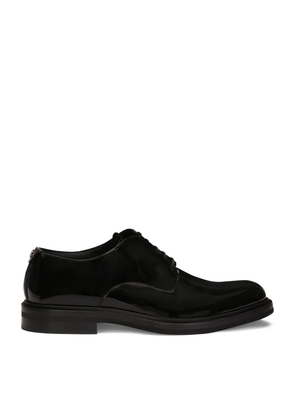 Dolce & Gabbana Patent Leather Derby Shoes