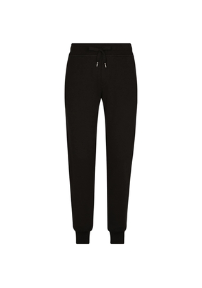 Dolce & Gabbana Cotton Jersey Tapered Sweatpants