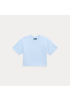 Wimbledon Cotton Jersey Cropped Tee