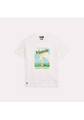 Wimbledon Classic Fit Logo T-Shirt