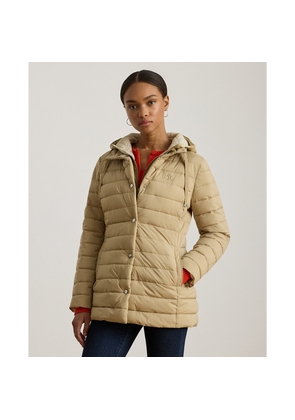 Quilted Hooded Vestee Puffer Jacket