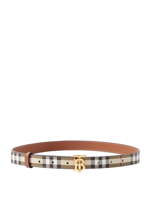 Burberry Thin Check Tb Belt