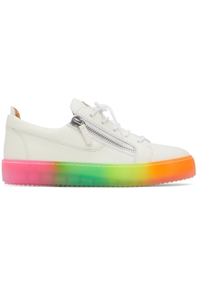 Giuseppe Zanotti White Frankie Sneakers