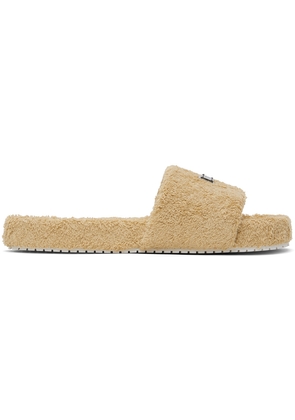 Dolce & Gabbana Beige Sliders Sandals