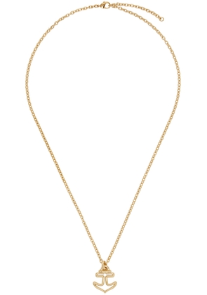 A. P.C. Gold Ancre Necklace