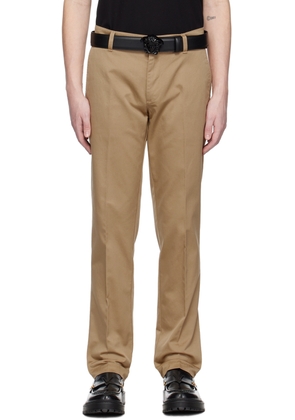 Versace Beige Medusa Trousers