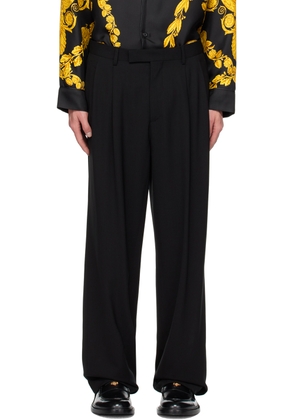 Versace Black Formal Trousers