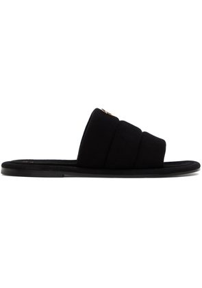 Giuseppe Zanotti Black Suede Harmande Sandals