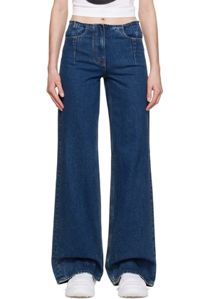 Givenchy Indigo Wide-Leg Jeans
