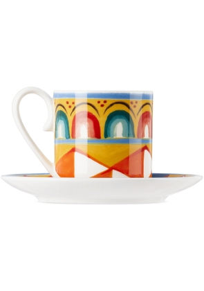 Dolce & Gabbana Multicolor Carretto Espresso Set
