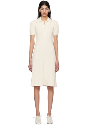 Joseph White Spread Collar Midi Dress